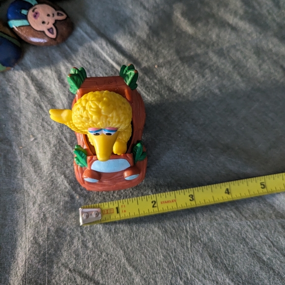 Sesame Street Big Bird Nest Car Hasbro 2012 Figure Vehicle Bird's Toy PBS Yellow - Picture 3 of 12